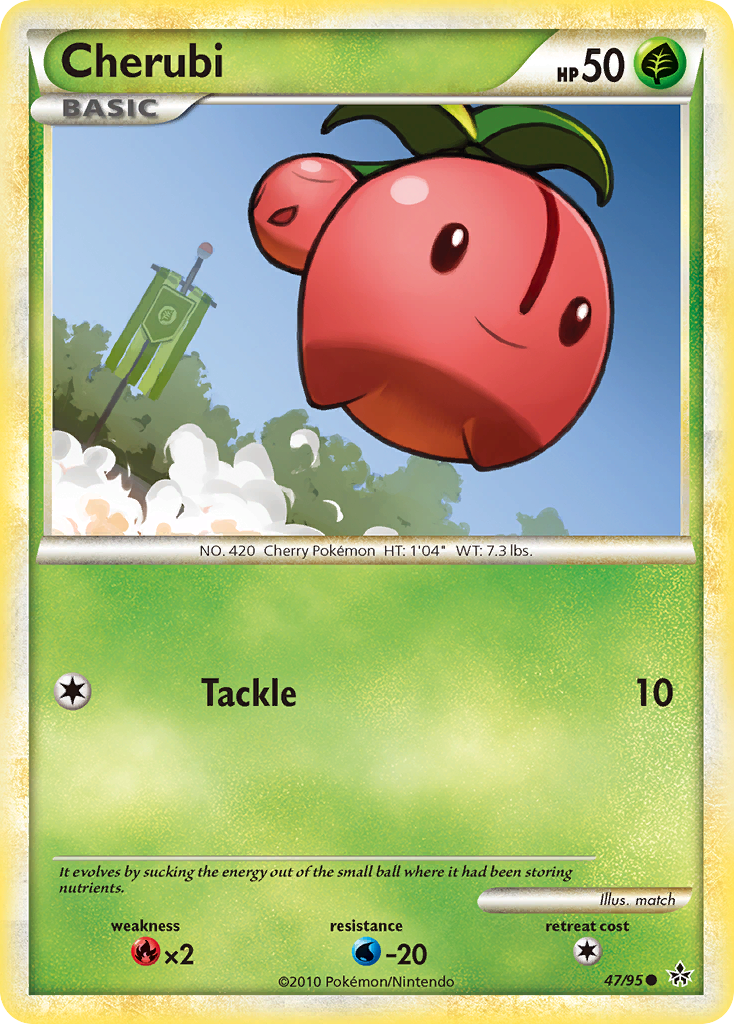 Cherubi (47/95) [HeartGold & SoulSilver: Unleashed] | Good Games Morley