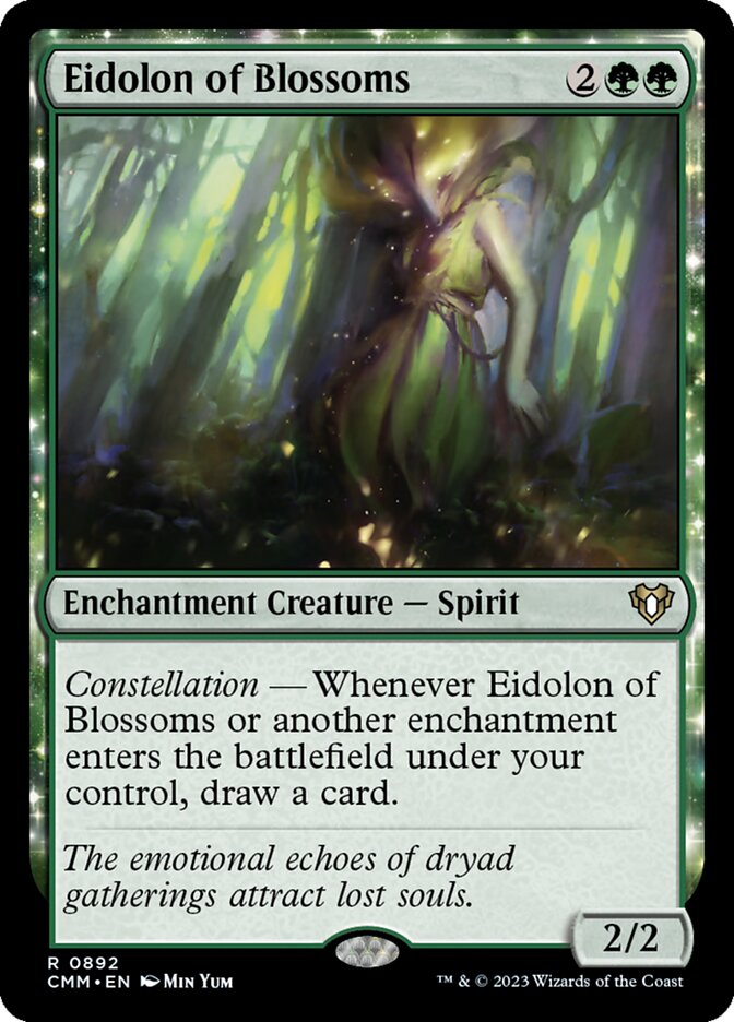Eidolon of Blossoms 892/451 (Commander Masters)  | Good Games Morley