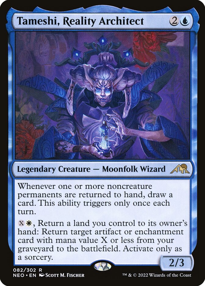 Tameshi, Reality Architect 82/302 (Kamigawa: Neon Dynasty)  - Foil | Good Games Morley
