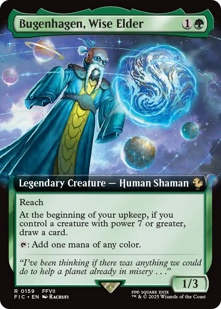 Bugenhagen, Wise Elder (Extended Art) [FINAL FANTASY Commander] | Good Games Morley