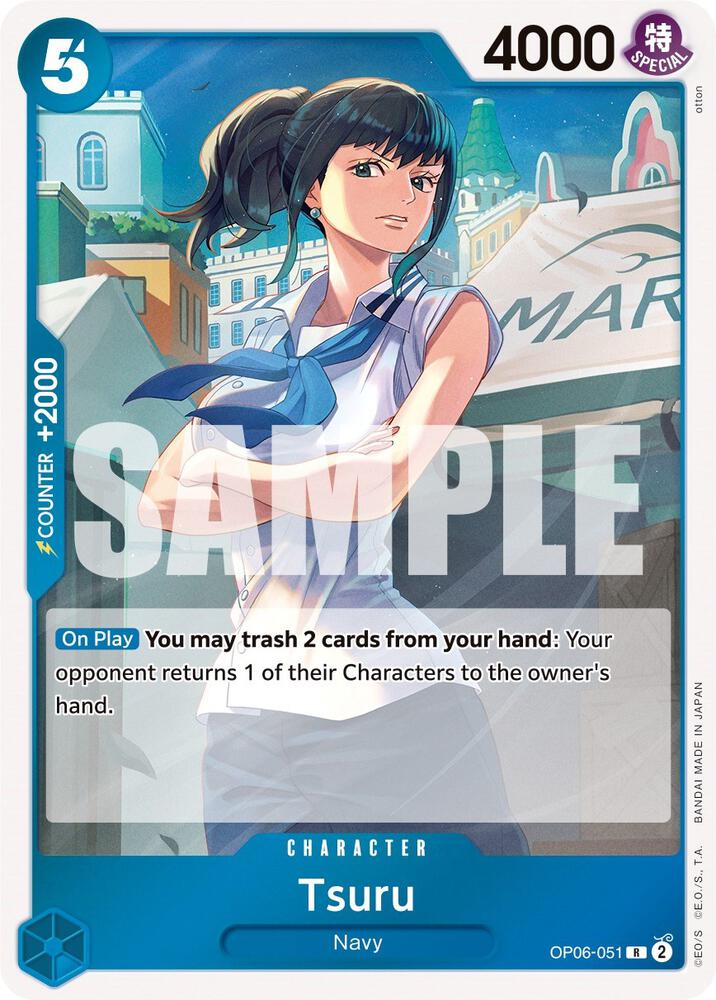 Tsuru OP06-051 (Wings of the Captain)  - Foil | Good Games Morley