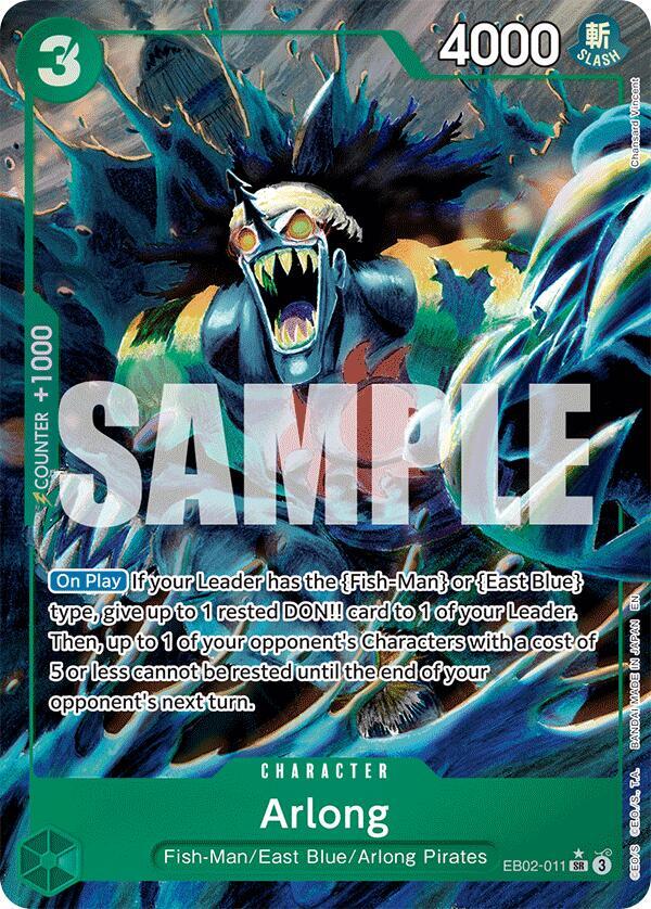 Arlong EB02-011 (Extra Booster: Anime 25th Collection)  - Alternate Art Foil | Good Games Morley