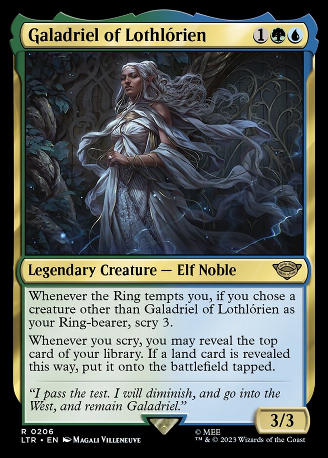 Galadriel of Lothlorien 206 (Universes Beyond: The Lord of the Rings: Tales of Middle-earth)  | Good Games Morley