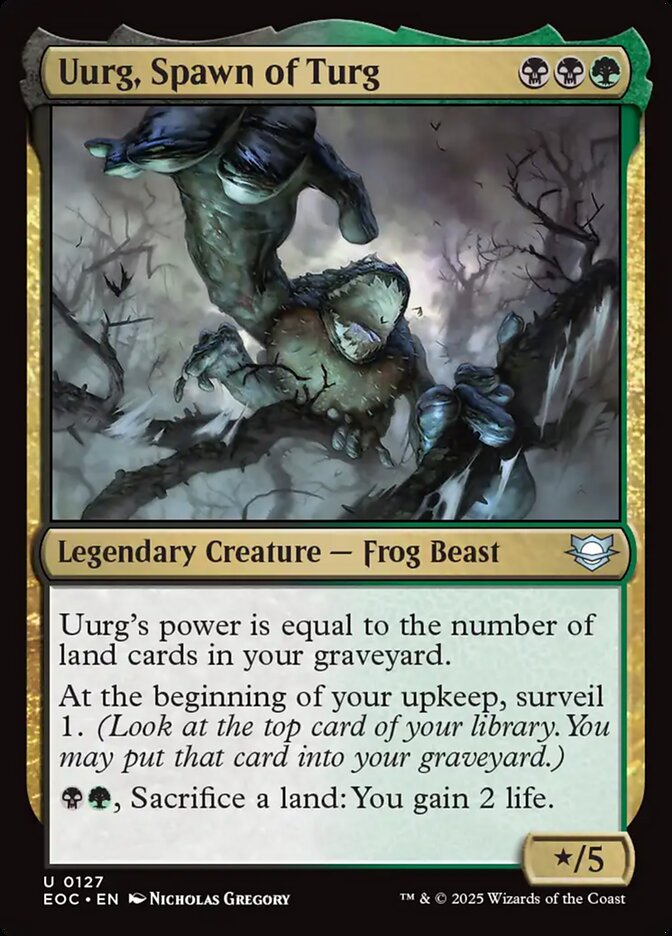 Uurg, Spawn of Turg 127/191 (Commander: Edge of Eternities)  | Good Games Morley