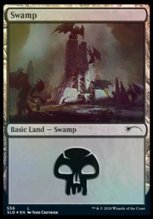 Swamp (Minions) (556) [Secret Lair Drop Promos] | Good Games Morley