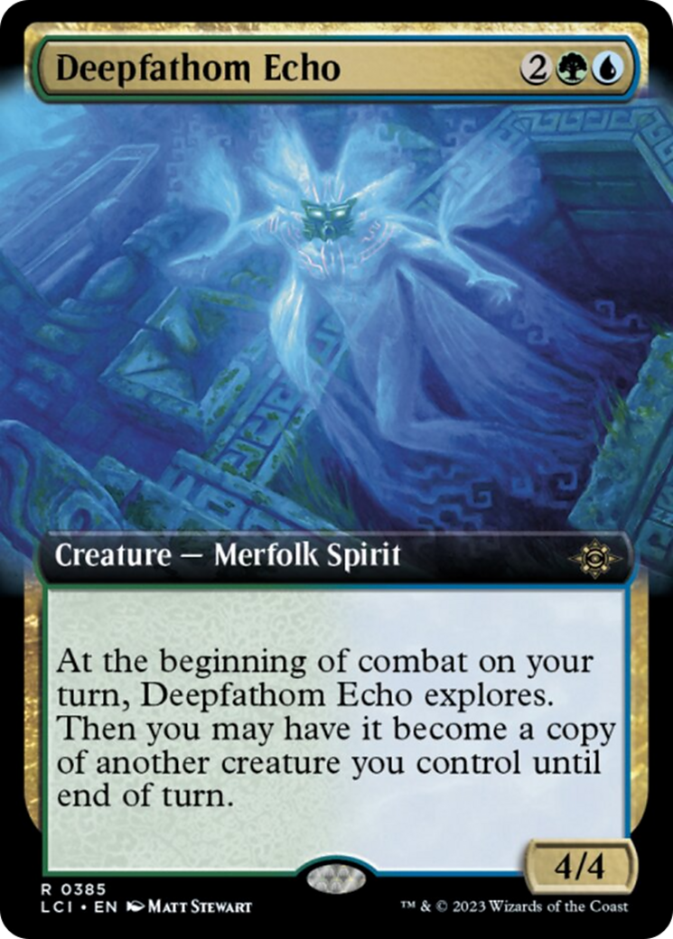 Deepfathom Echo (Extended Art) [The Lost Caverns of Ixalan] | Good Games Morley