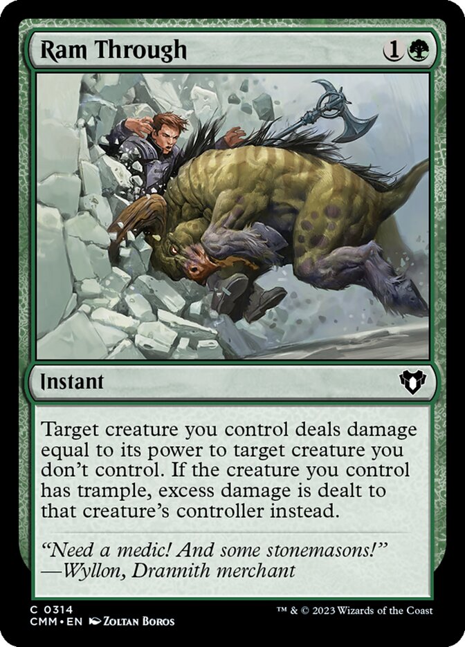 Ram Through 314/451 (Commander Masters)  | Good Games Morley