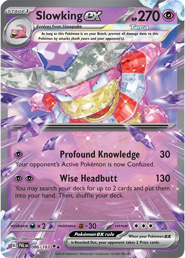 Slowking ex (086/193) [Scarlet & Violet: Paldea Evolved] | Good Games Morley