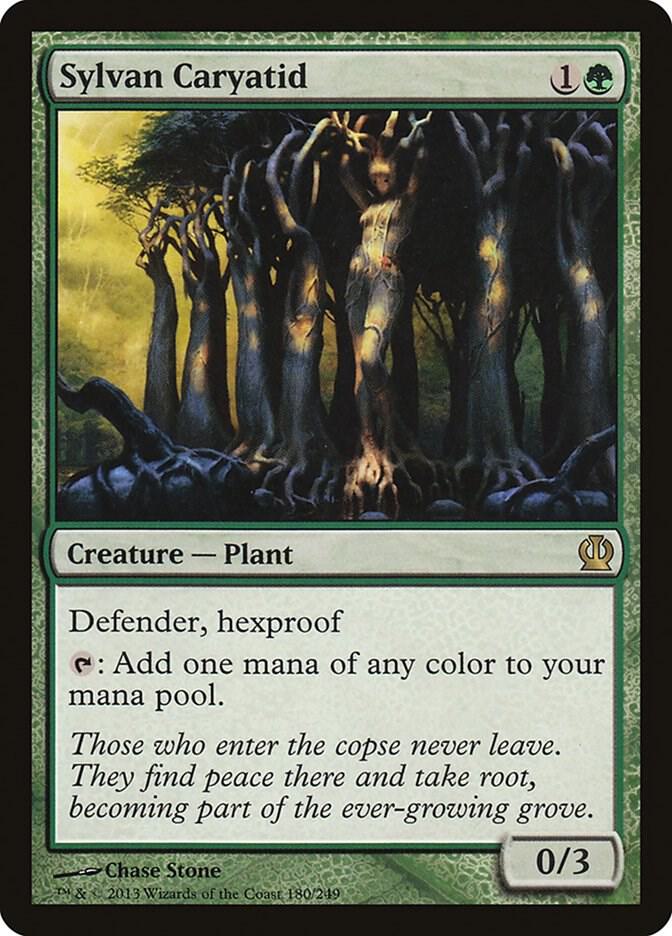 Sylvan Caryatid 180/249 (Theros)  | Good Games Morley