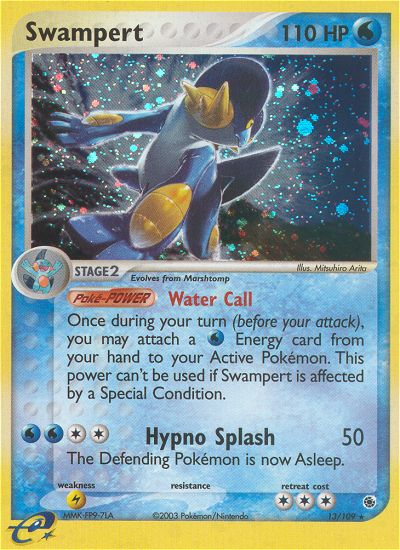 Swampert (13/109) [EX: Ruby & Sapphire] | Good Games Morley
