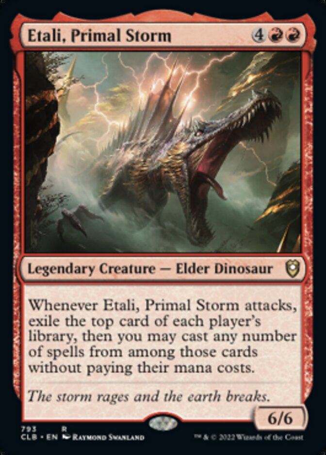 Etali, Primal Storm [Commander Legends: Battle for Baldur's Gate] | Good Games Morley