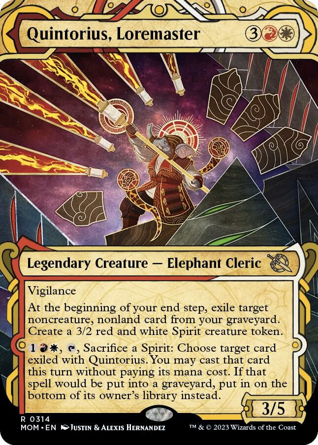 Quintorius, Loremaster 314/291 (March of the Machine)  - Showcase | Good Games Morley