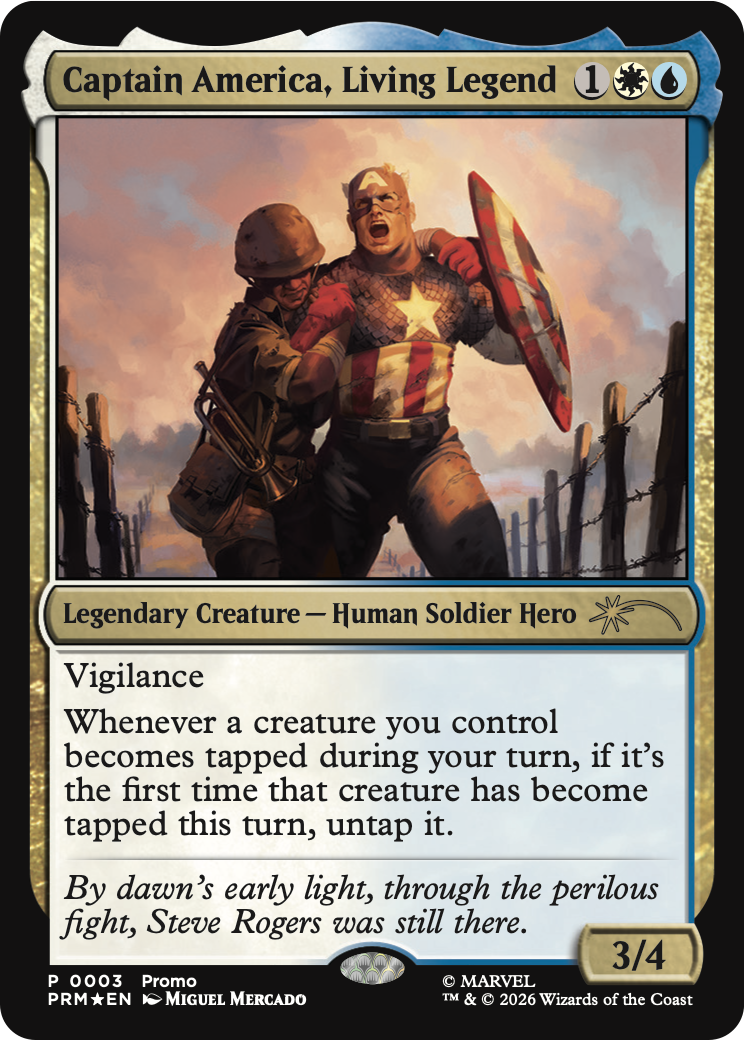 Captain America, Living Legend [Media Promos] | Good Games Morley