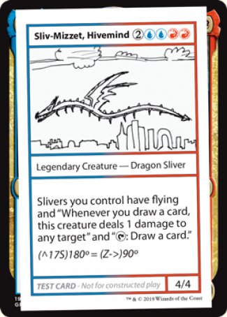 Sliv-Mizzet, Hivemind (2021 Edition) [Mystery Booster Playtest Cards] | Good Games Morley