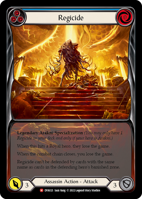 Regicide (Extended Art) [DYN121] (Dynasty)  Rainbow Foil | Good Games Morley