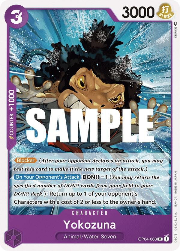 Yokozuna OP04-068 (Kingdoms of Intrigue)  | Good Games Morley