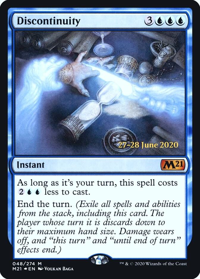 Discontinuity 48s/137 (Prerelease Cards)  - Foil | Good Games Morley