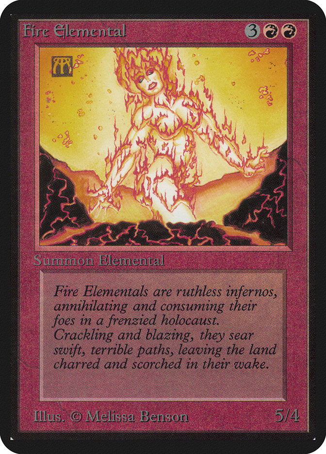 Fire Elemental [Alpha Edition] | Good Games Morley