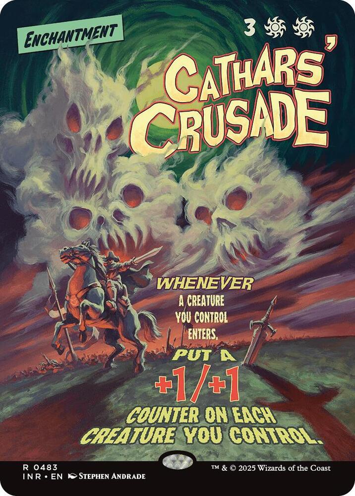 Cathars Crusade 483 (Innistrad Remastered)  - Showcase Foil | Good Games Morley