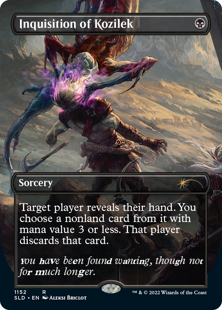 Inquisition of Kozilek (Borderless) [Secret Lair Drop Series] | Good Games Morley