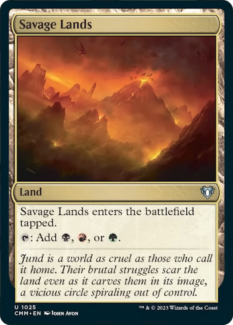 Savage Lands [Commander Masters] | Good Games Morley