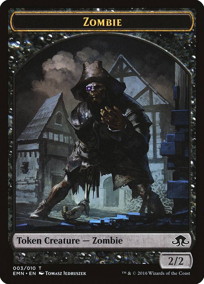 Zombie Token (003/010) [Eldritch Moon Tokens] | Good Games Morley