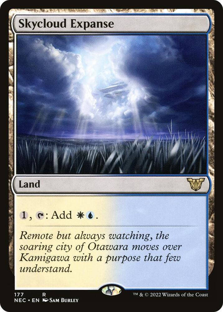 Skycloud Expanse 177/38 (Commander: Kamigawa: Neon Dynasty)  | Good Games Morley
