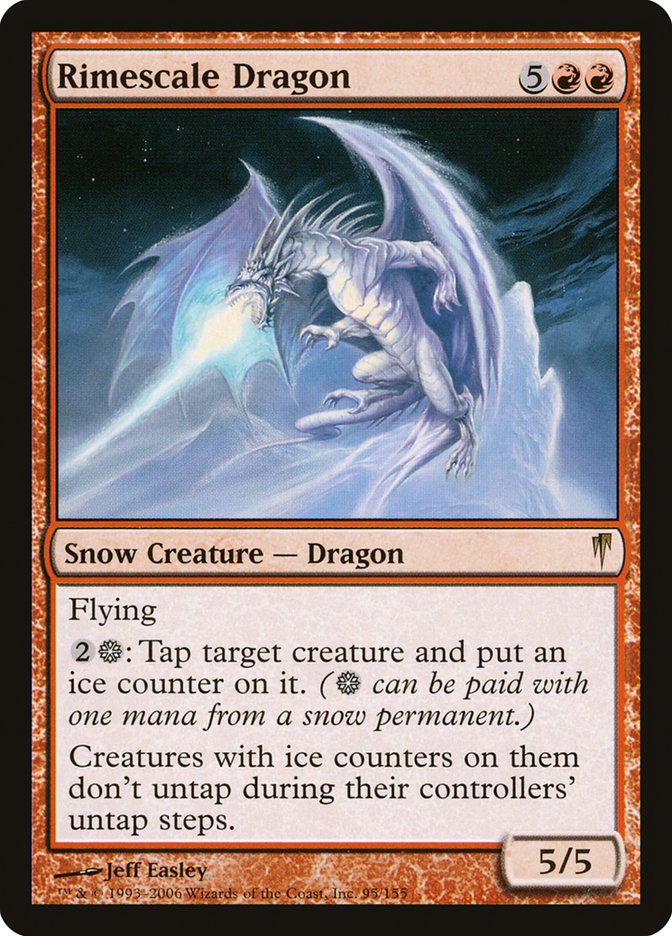 Rimescale Dragon 95/155 (Coldsnap)  - Foil | Good Games Morley