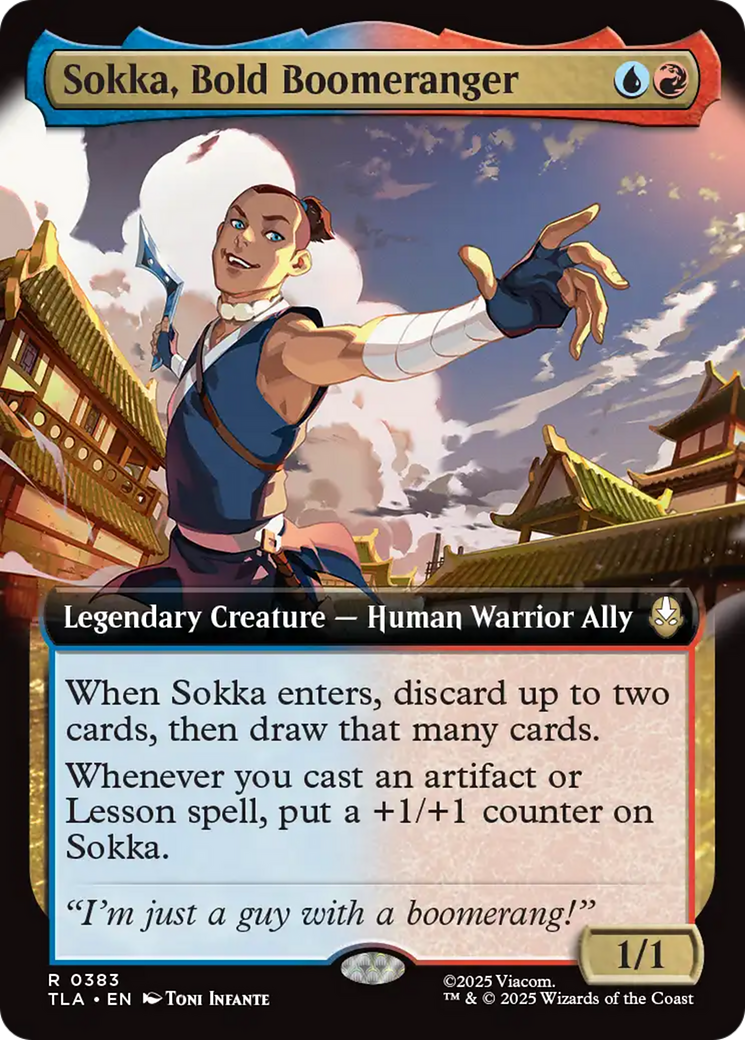 Sokka, Bold Boomeranger (Extended Art) [Avatar: The Last Airbender] | Good Games Morley