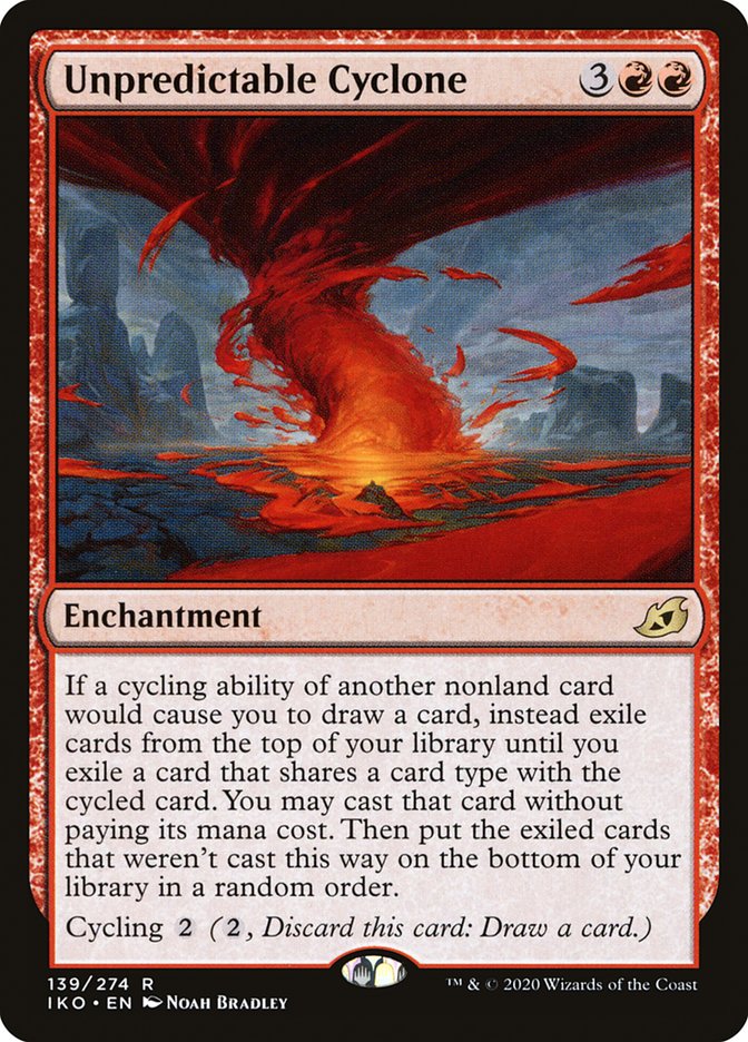 Unpredictable Cyclone 139/274 (Ikoria: Lair of Behemoths)  | Good Games Morley
