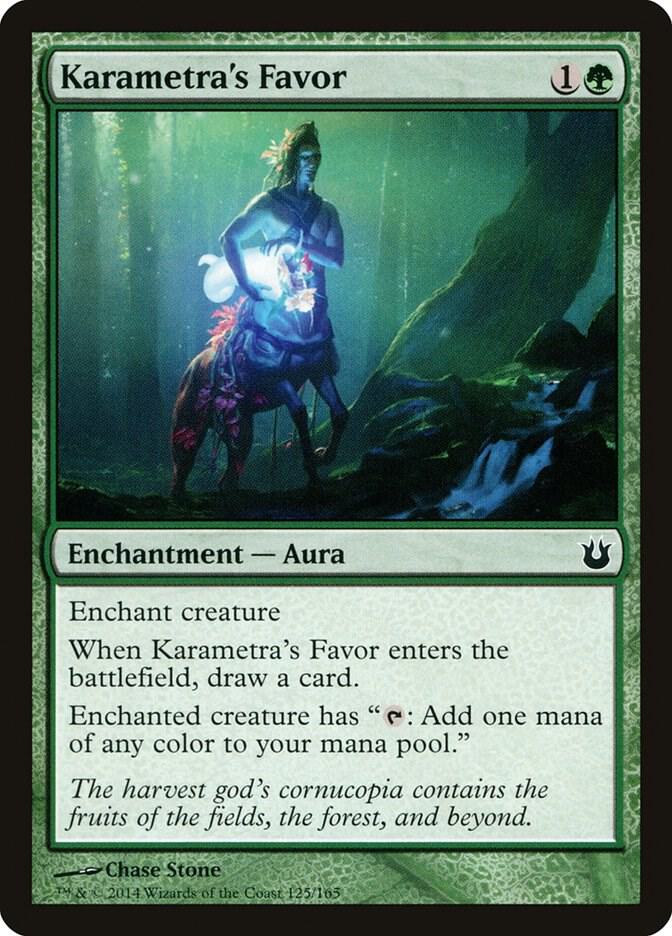 Karametra's Favor 125/165 (Born of the Gods)  | Good Games Morley