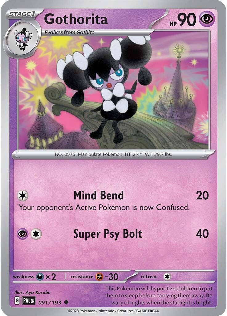 Gothorita (091/193) [Scarlet & Violet: Paldea Evolved] | Good Games Morley