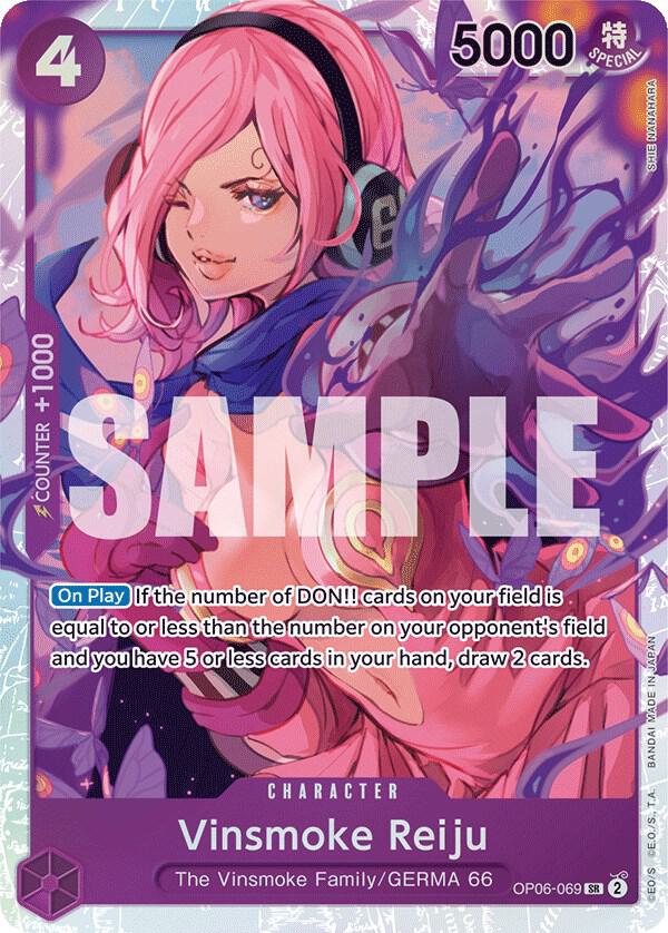 Vinsmoke Reiju OP06-069 (Wings of the Captain)  - Foil | Good Games Morley