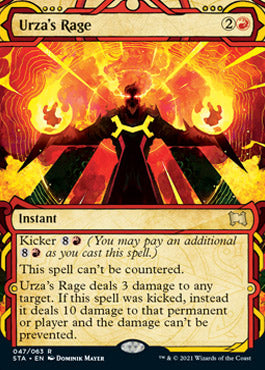 Urza's Rage (Foil Etched) [Strixhaven: School of Mages Mystical Archive] | Good Games Morley