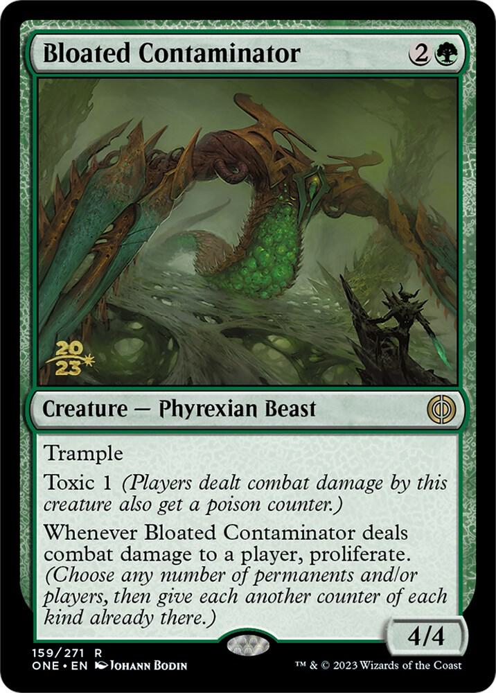 Bloated Contaminator 159s/160 (Prerelease Cards)  - Foil | Good Games Morley