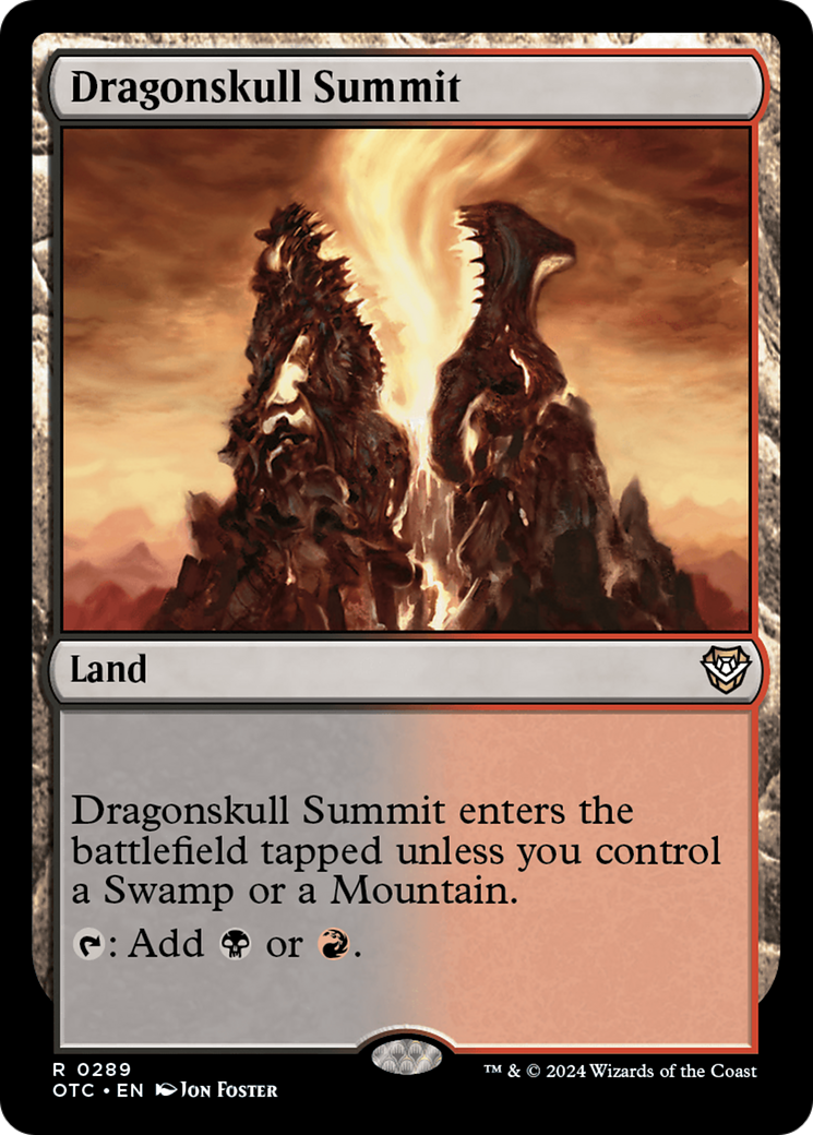 Dragonskull Summit [Outlaws of Thunder Junction Commander] | Good Games Morley