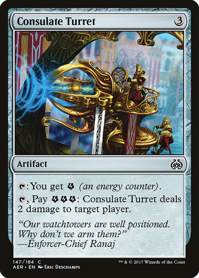 Consulate Turret [Aether Revolt] | Good Games Morley