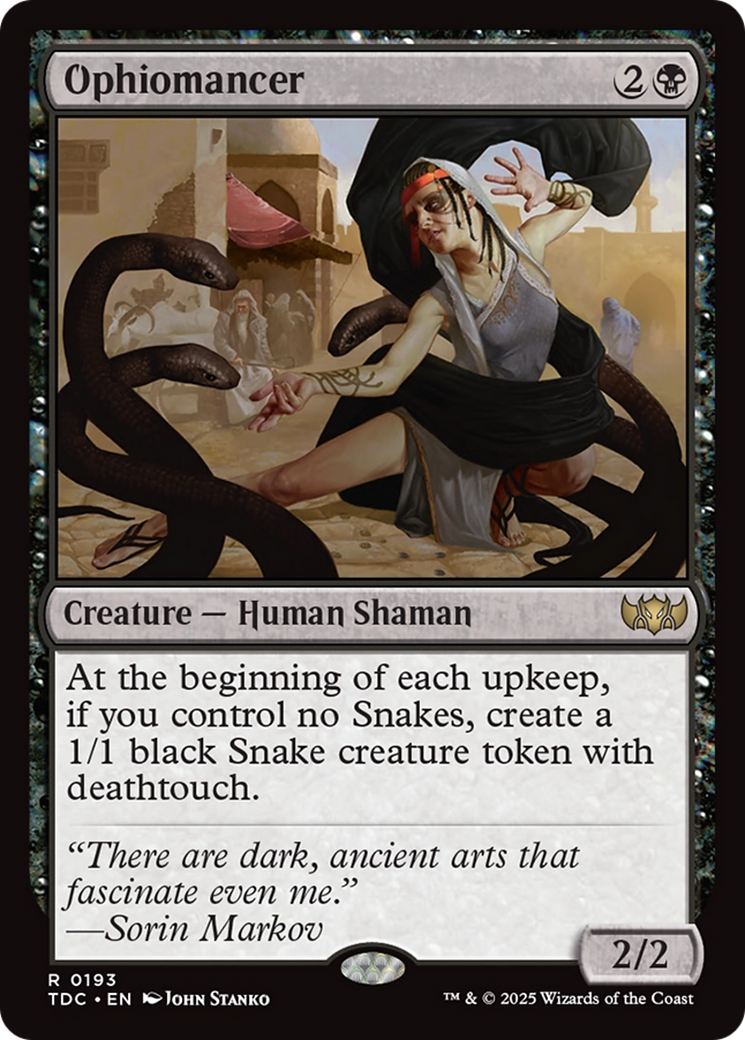 Ophiomancer [Tarkir: Dragonstorm Commander] | Good Games Morley
