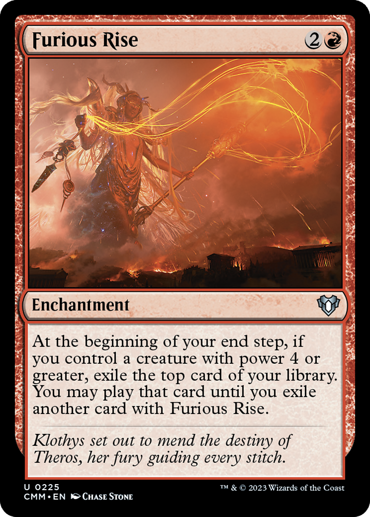 Furious Rise [Commander Masters] | Good Games Morley