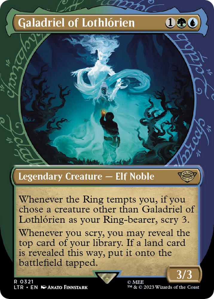 Galadriel of Lothlórien 321 (Universes Beyond: The Lord of the Rings: Tales of Middle-earth)  - Showcase | Good Games Morley