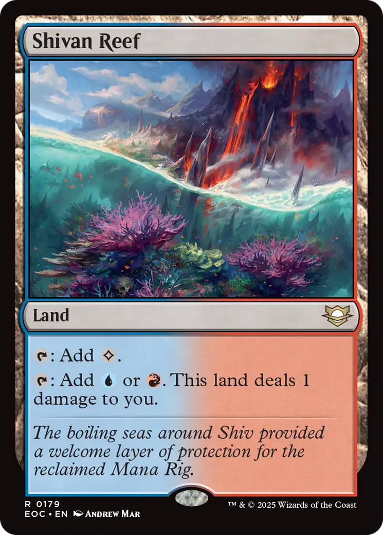 Shivan Reef [Edge of Eternities Commander] | Good Games Morley
