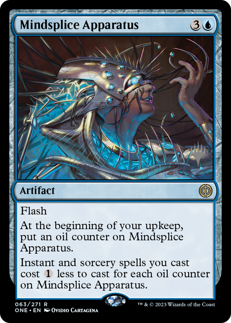 Mindsplice Apparatus (Promo Pack) [Phyrexia: All Will Be One Promos] | Good Games Morley