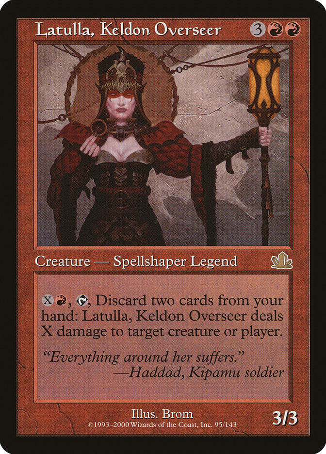 Latulla, Keldon Overseer 95/143 (Prophecy)  | Good Games Morley