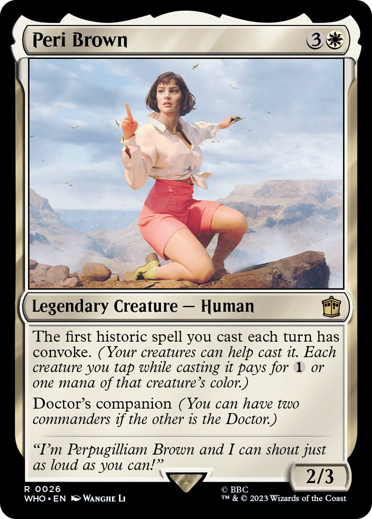 Peri Brown [Doctor Who] | Good Games Morley