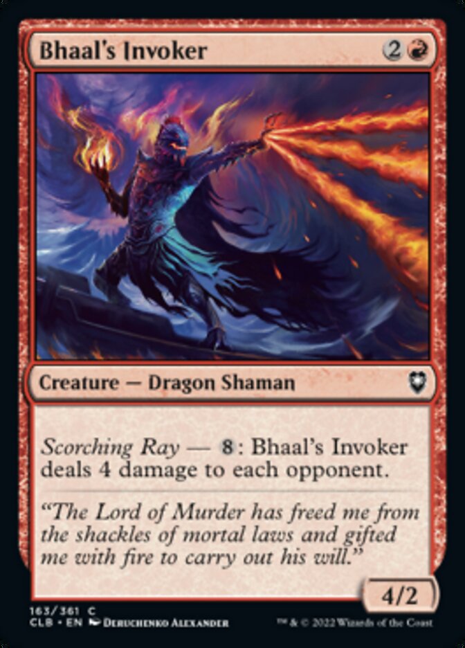 Bhaal's Invoker [Commander Legends: Battle for Baldur's Gate] | Good Games Morley