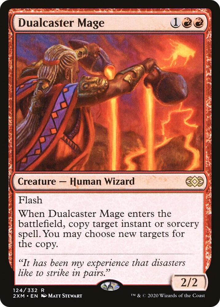 Dualcaster Mage 124/332 (Double Masters)  | Good Games Morley