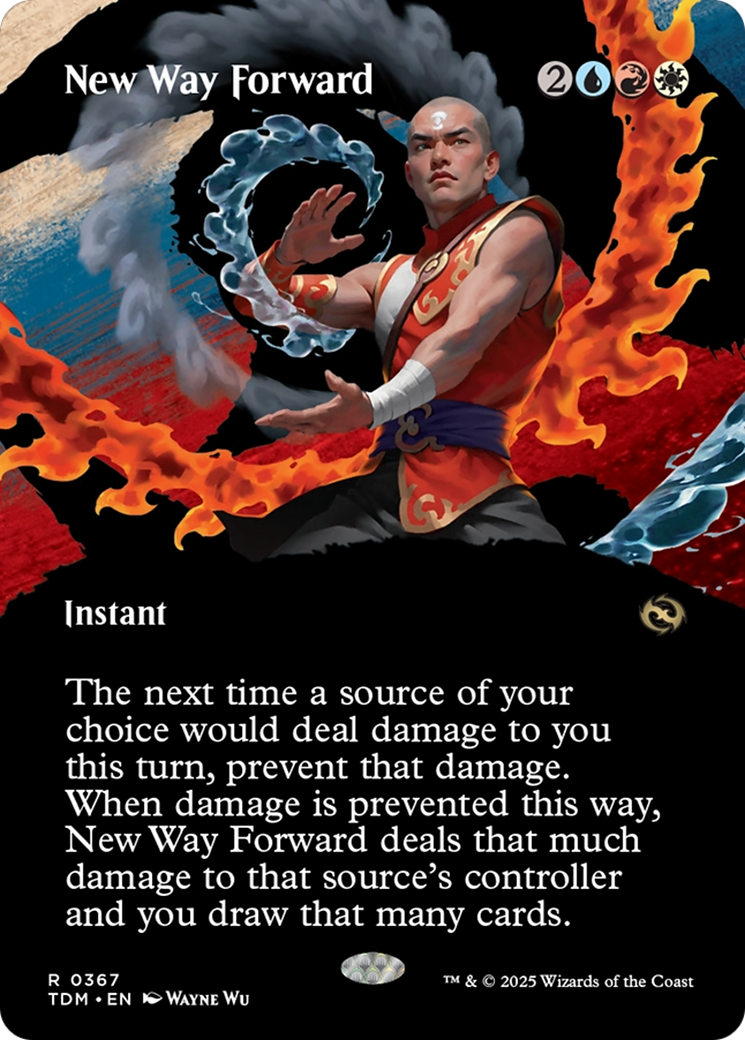 New Way Forward (Borderless) [Tarkir: Dragonstorm] | Good Games Morley