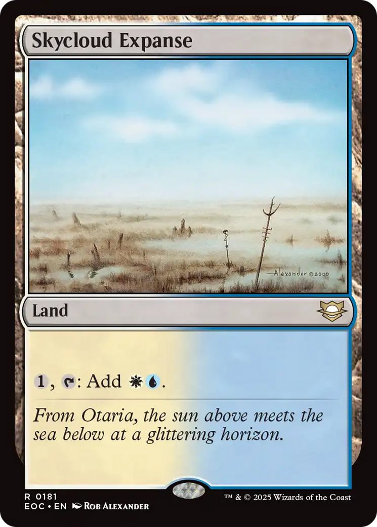 Skycloud Expanse [Edge of Eternities Commander] | Good Games Morley