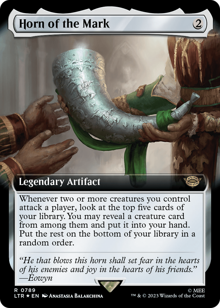 Horn of the Mark (Extended Art) (Surge Foil) [The Lord of the Rings: Tales of Middle-Earth] | Good Games Morley