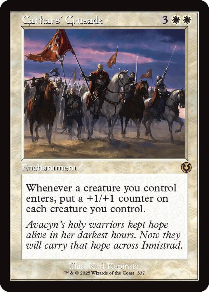 Cathars' Crusade 337 (Innistrad Remastered)  - Retro | Good Games Morley